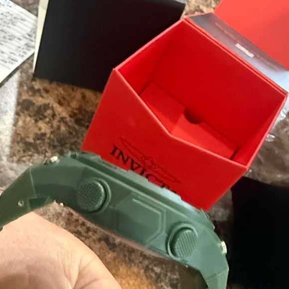 Invicta Mint Green Digital Watch - Picture 6 of 8
